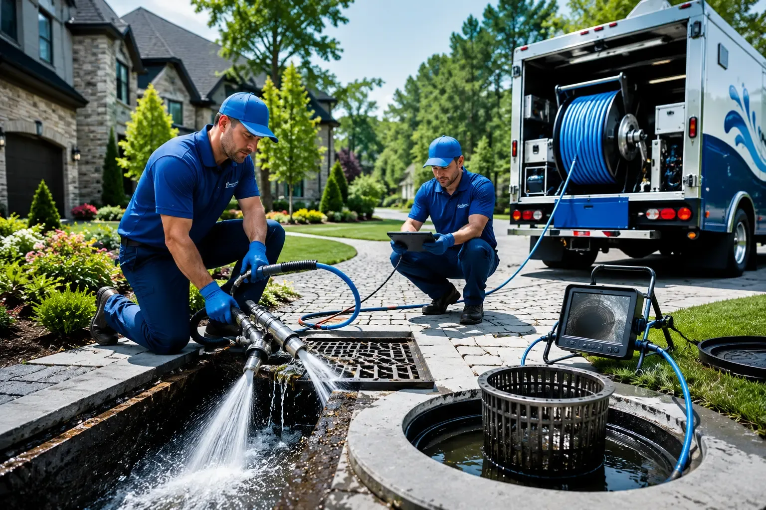 Local outdoor drain cleaning professionals in Rome, PA